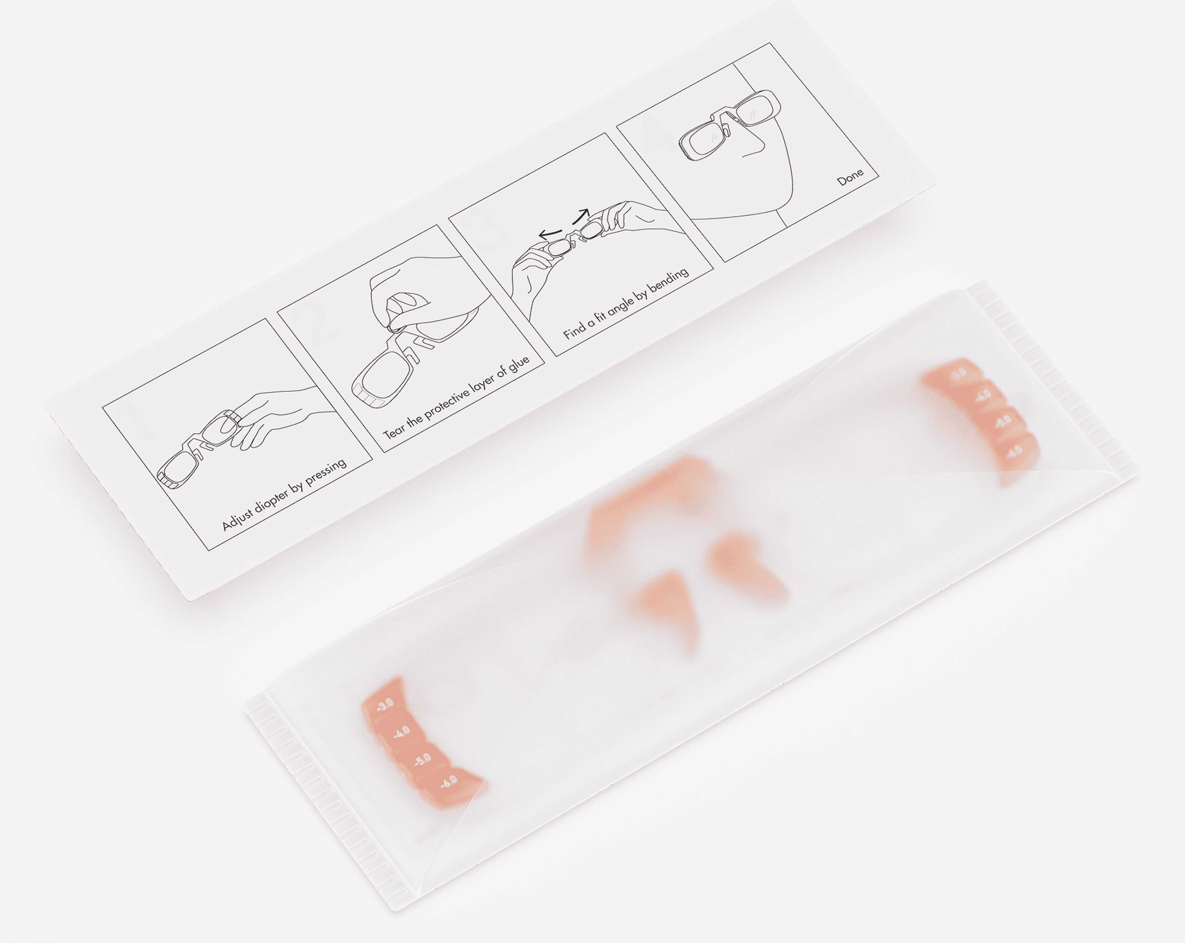 Product overhead view